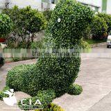 Artificial Boxwood Greenery Sculpture Animal Figurine for Garden Landscaping thumbnail-1