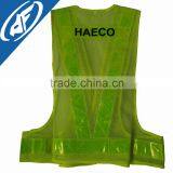 LED Flourescent Green Vest Reflective Safety Vest