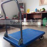 Plastic Flat Cart PH153 With Four Wheels thumbnail-4