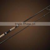 1.98m Carbon Fiber Fishing Poles 2 Sections Solid Carbon Spinning Rod thumbnail-6