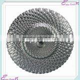 YHP#45 Glass Charger Banquet Events Party Wedding Wholesale Decor Plates thumbnail-1