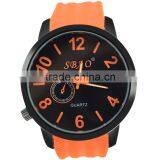 Hot New Products for 2015 Big Case Cheap Silicon Wholesale China Watch thumbnail-1