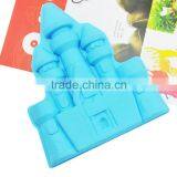 Non-toxic New Style Promotion Custom Castle Shape Silicone Ice Cube Tray thumbnail-2