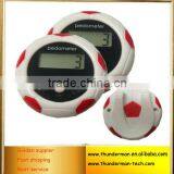 Football Shape Digital Single Function Pedometer with step counter