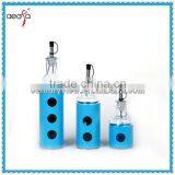 Hot Selling Rounded Decorative Kitchen Vinegar Glass Stroage Bottles for Oil