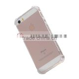 Hot sale slim Clear Soft TPU Shockproof Case Cover for iphone 5/SE with low price