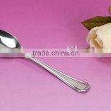 stainless steel soup spoon