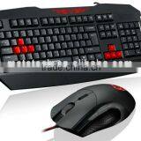 Wired Gaming Keyboard Mouse Combo