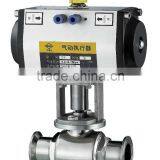 SS316L Stainless Steel Sanitary Straight Ball Valve thumbnail-4