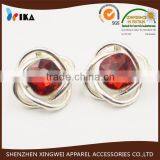 Rhinestone Button Metal Button for Women