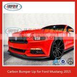 Carbon Fiber Mustang Front Bumper Lip for Ford Mustang 2015UP thumbnail-1