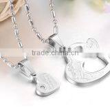 Stainless Steel Pendant Our Best Friend Forever Broken Heart Pendant thumbnail-5