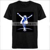 Michael el Sound Active Flashing T-shirt With 4pcs AAA Battery Inverter thumbnail-1