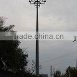 Galvanized Street Light Pole Arms Specifications 30m High Mast Lighting Pole thumbnail-1