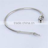 Wholesale 925 Sterling Silver European Charm DIY Bracelet BR008 thumbnail-6