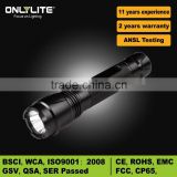 Onlylite high power CREE LED aluminum flashlight