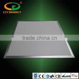 Green Hotel Lighting Lamp 595*595*8.5MM Ra>80 100-277V AC Silver Frame 40W 600x600 LED Panel CE thumbnail-2