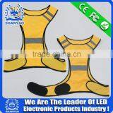 2016 Hot Selling LED Cycling Reflective Safety Mesh Vest For Road Safety At Night thumbnail-2