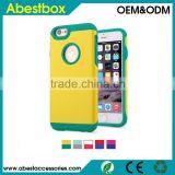PC+TPU Combination Case for IPhone 6, Colorful TPU Protective Case for IPhone 6 4.7 Inch Back Cover thumbnail-2