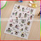 English Words PVC Cartoon Stickers for Little Boys and Girls thumbnail-2