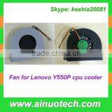 brand new laptop cpu cooling fan for Lenovo Y550 Y550A Y550P laptop fan