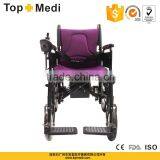 TOPMEDI Best Selling Cheap Price Foldable Electric Wheelchair for Elderly and Disabled People thumbnail-1