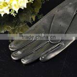 Breathable Summer Short Ladies Sheepskin Leather Driver Glove thumbnail-3