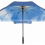 2016 New Model Golf Automatic Open Umbrella With Double Canopies
