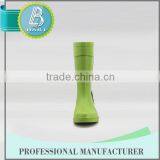 Customized Designs Latest Design Green Folding Rubber Rain Boots thumbnail-2