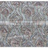 Antique Gold Fancy Pretty Glitter Sequins Embroidery Sequin Fabric for Dress thumbnail-4