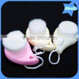 New Soft Mild Fiber Exfoliating Facial Brush Facial Face Deep Cleansing Clean Wash Pore Care Brush Head Wood Face Cleaner Hot thumbnail-5