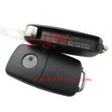 VW Remote Key Flip Key Shell 3 Button VW Key(with Screw, Words on the Side) thumbnail-2