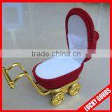 2015 New Design Red Customized Gift Ring Box thumbnail-2