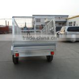 Trailer with mesh