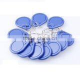 125Khz RFID Proximity ID EM 4100/4102 Keychains Black Tag Token Key Fob thumbnail-4