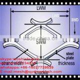 Expanded Metal Pizza Pan Screen Mesh Aluminum Pizza Wire Mesh thumbnail-5