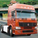HOWO CNG 267HP 4x2 Tractor Truck Head Low Price For Sale thumbnail-1