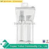 China Hot Sale Mini Pet Travel Set/plastic Travel Cosmetic Bottle Set/6pcs Travel Bottle Set in Pvc Bag thumbnail-6