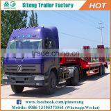 Standard Lowboy Trailer Dimensions Cheap Price Heavy Duty Low Boy Semi Trailer thumbnail-4