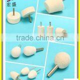 2016 New Product Wool Polishing Grinding Head and Wool Felt Cone Made in China High Quality thumbnail-4