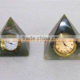 PAKISTAN SUPPLIER WHOLESALE New Selling Attractive Style CLOCKS ONYX MARBLE HANDICRAFTS thumbnail-1