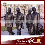 Life Size Famous Beatle Bronze Male Sculpture thumbnail-4