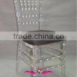 crystal stackble knock down resin chiavari chair
