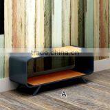 Hot Selling Wood Top Metal Frame Antique Coffee Table for Living Room thumbnail-1