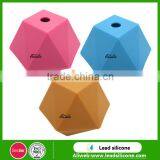 Sedex Factory Custom Six Angular Sphere Silicone Ice Cube Tray thumbnail-1