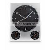 High Quality Plastic Wall Clock With Thermometer and Hydrometer for Bedroom Use