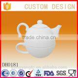 Porcelain Tea Accessories Ceramic Teapots With Cup thumbnail-3