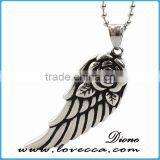 Dainty Simple Gold 925 Sterling Silver Feather Pendant Neckalce thumbnail-5