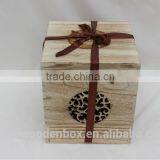 Customized Engraved Wood Tea Box for Wholesale thumbnail-4