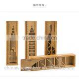 Customized Unfinished Wood Pencil Box With Sliding Lid Factory Price Box thumbnail-2